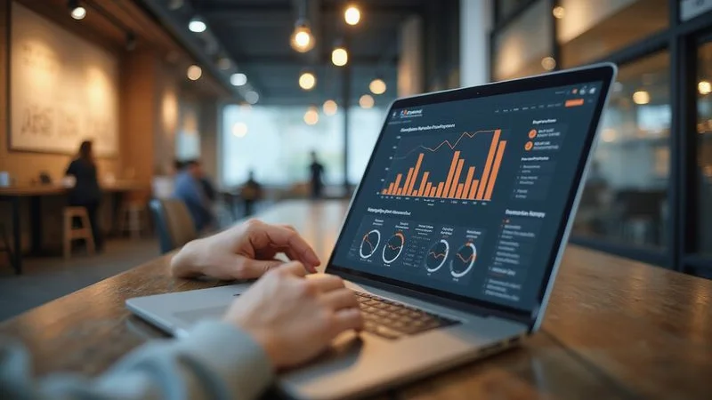 Online reputation monitoring report showing brand sentiment trends across Google review platforms and AI search engines for Malaysian business