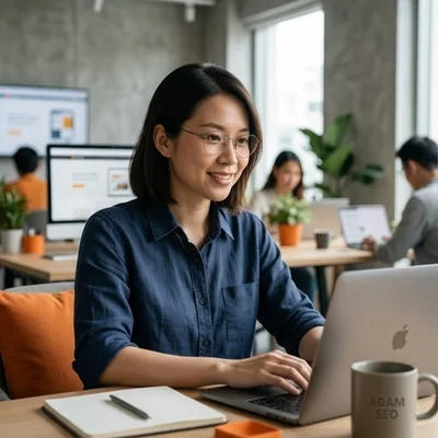 Professional portrait of Cindy, Graphic & Web Design Specialist