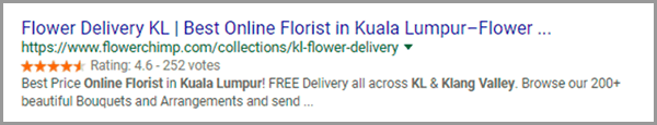 result of using schema markup correctly