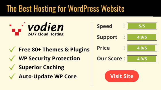 Vodien wordpress hosting review