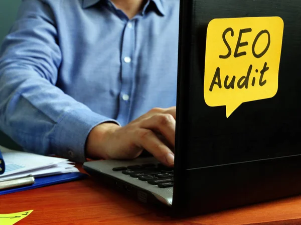 guy doing seo audit guy doing seo audit